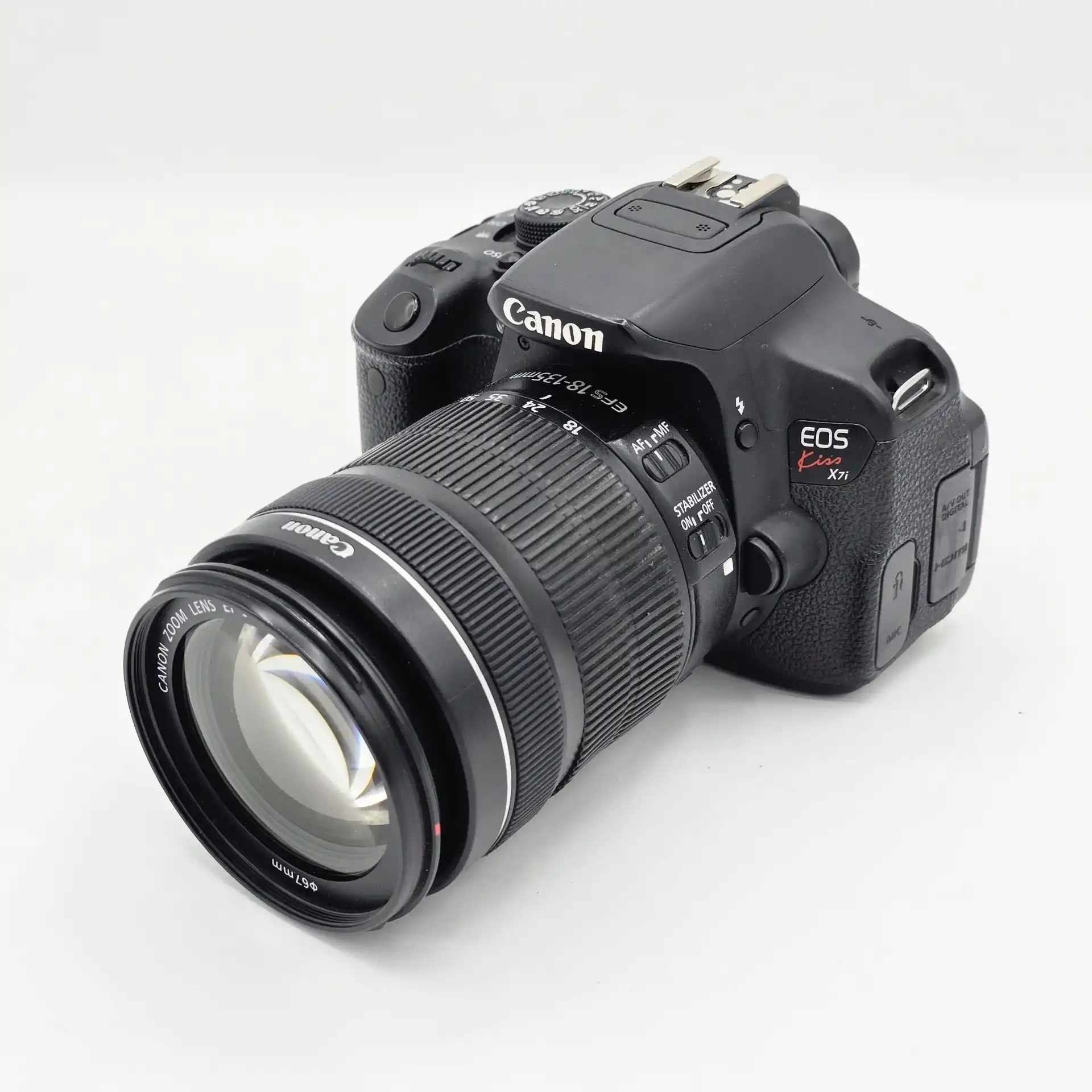 دوربین مبتدی کانن | Canon kiss x7i + 18-135mm دست دو